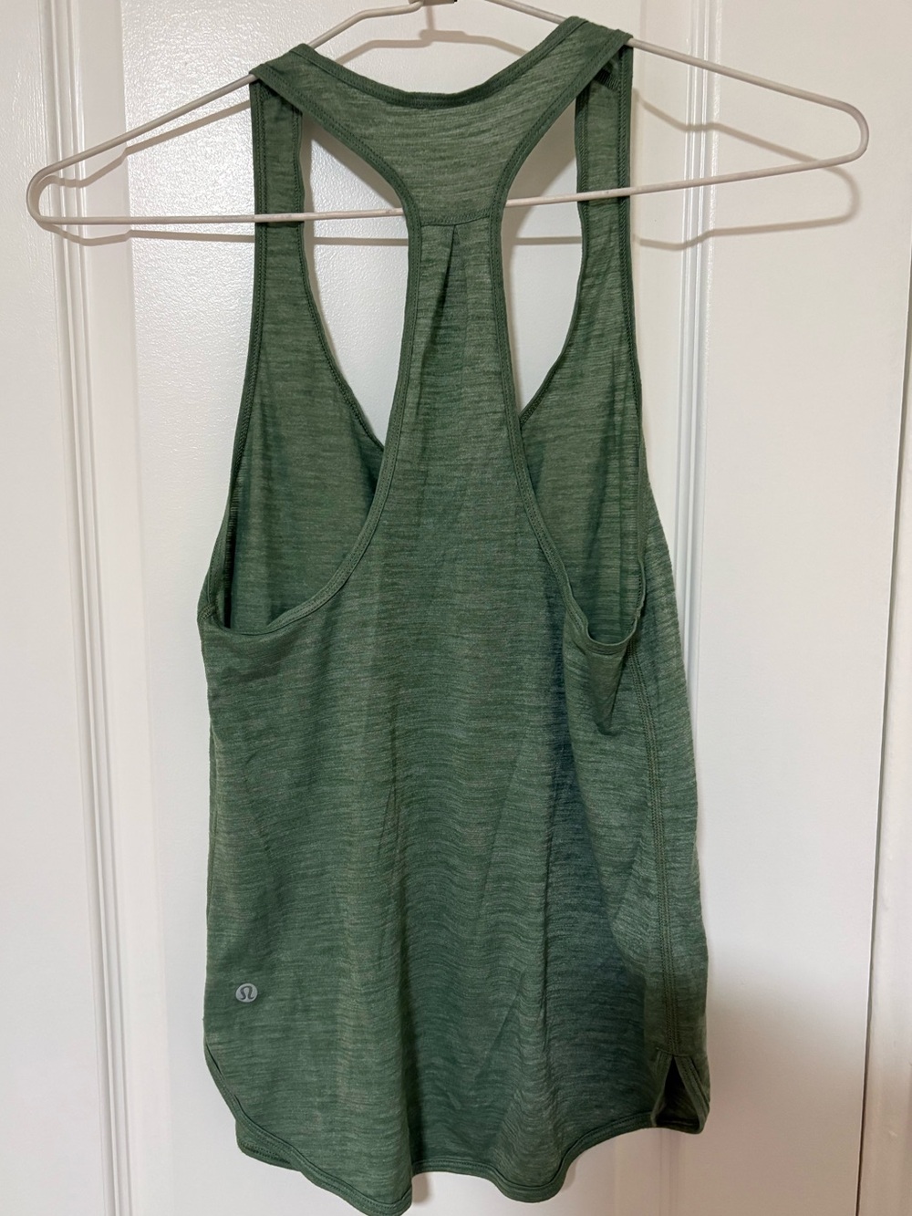 Lululemon Green Heathered Tank Top